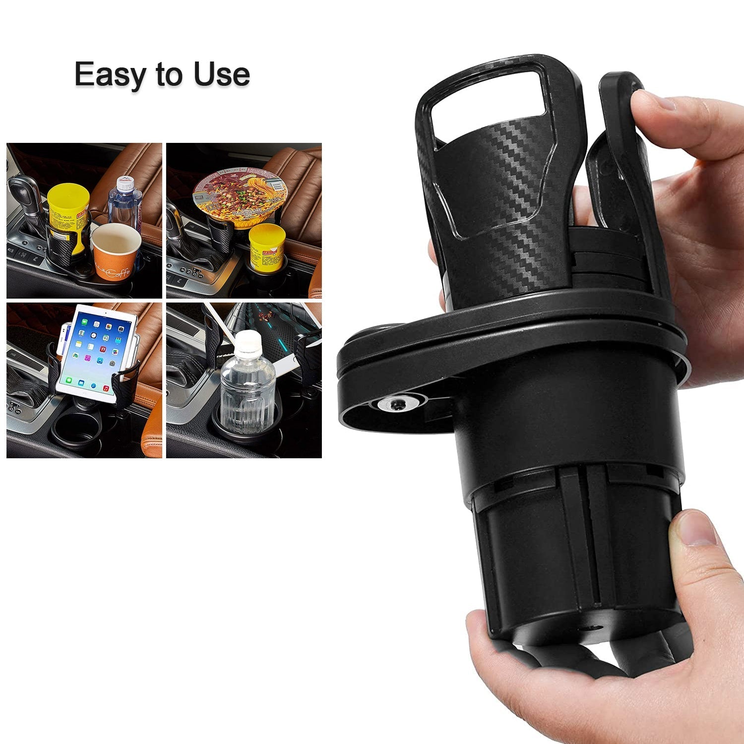 7623 Cup Holder, Seat Cup Holder Suitable for 20oz Water Bottles 2 in 1 Cup Holder Universal Vehicle Seat Bottle Mount with Set of Sponge Cushion for Vehicle 7623 Cup Holder, Seat Cup Holder Suitable for 20oz Water Bottles 2 in 1 Cup Holder Universal Vehicle Seat Bottle Mount with Set of Sponge Cushion for Vehicle